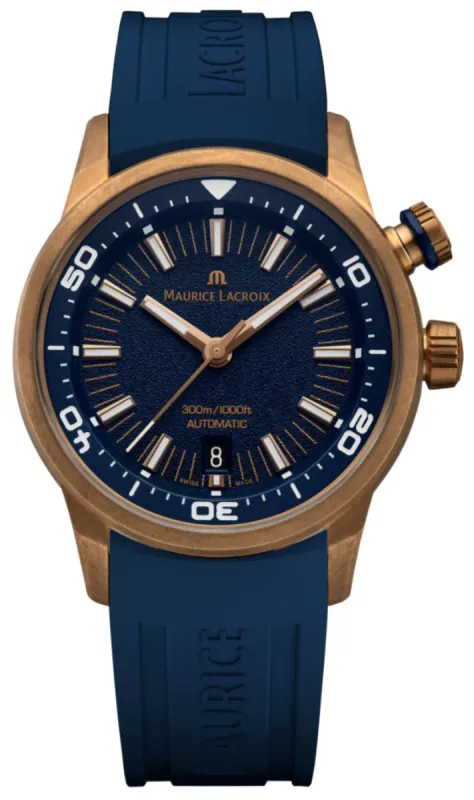 Maurice Lacroix Watch Pontos S Diver Bronze Limited Edition D made by Jura Watches