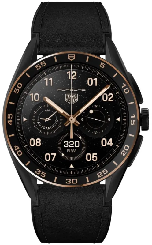 TAG Heuer Connected Calibre E4 45mm Bright Black Edition made by Jura Watches