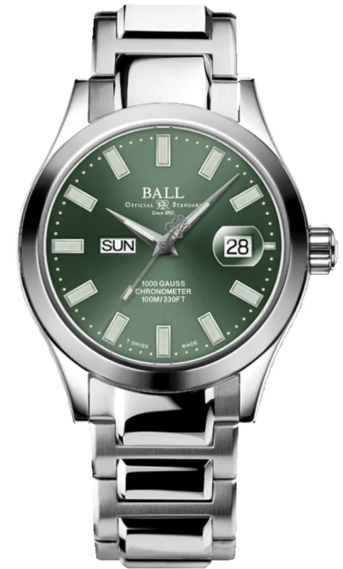 Ball Watch Company Engineer III Marvelight Chronometer Day Date Watch sold by Jura Watches