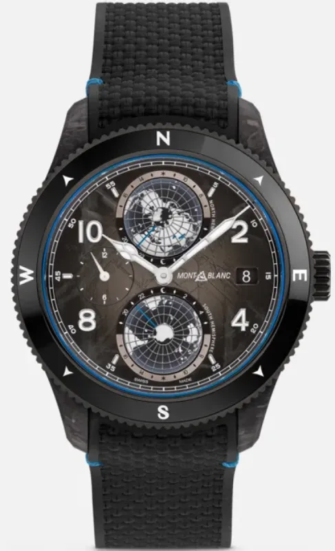 Montblanc 1858 Geosphere CARBO2 0 Oxygen Limited Edition sold by Jura Watches