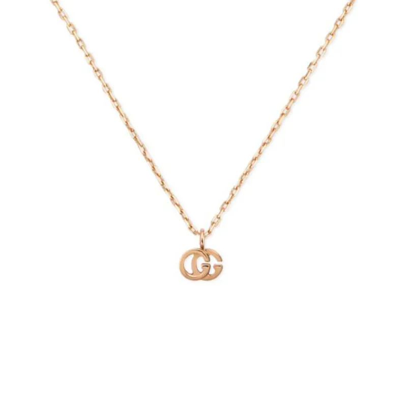 Gucci GG Running 18ct Rose Gold Pendant sold by Jura Watches