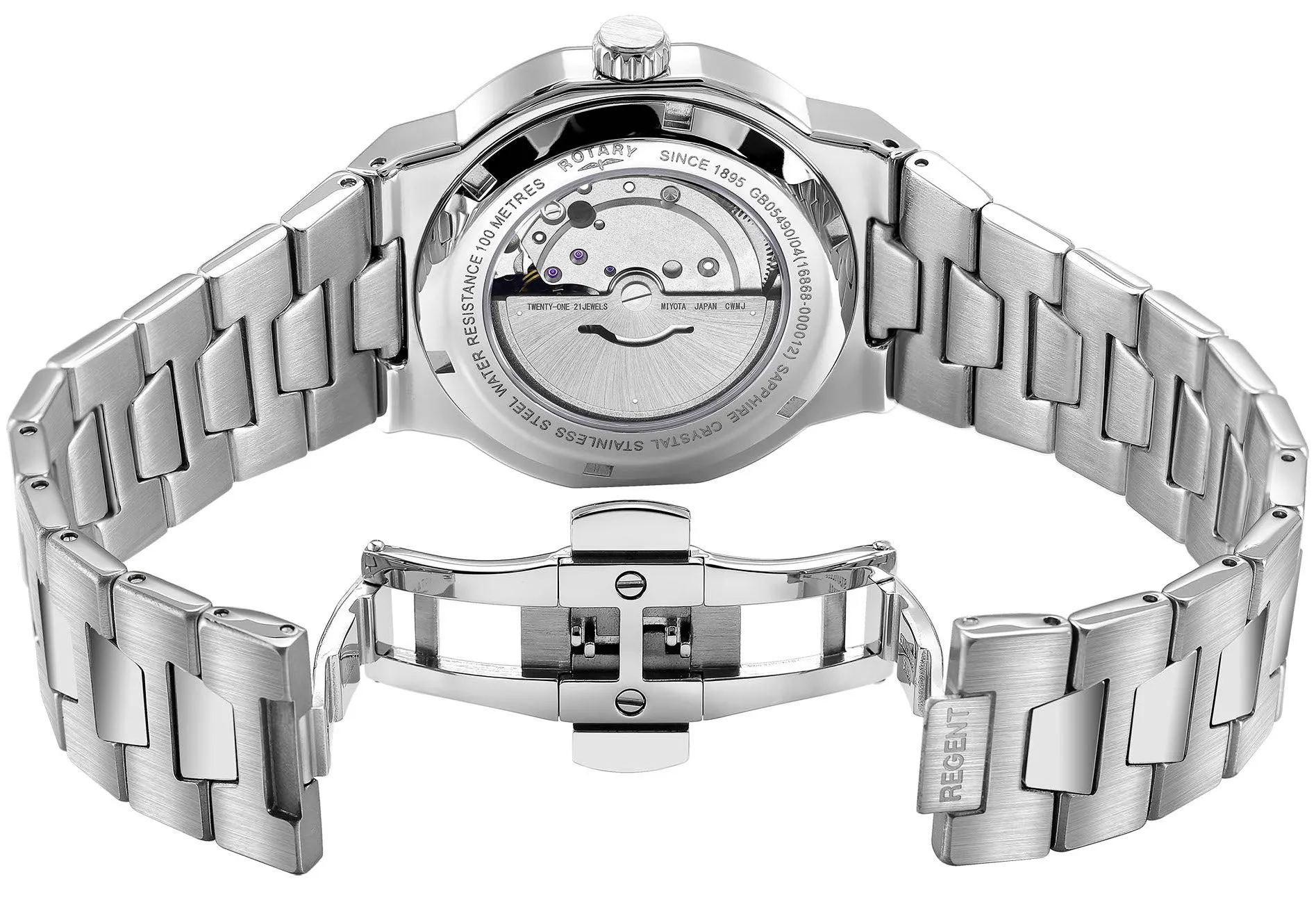 Rotary Regent Mens Watch Pre-Order sold by Jura Watches product image thumbnail 3