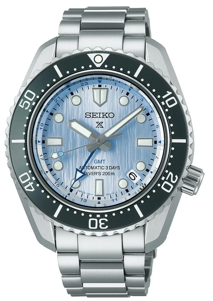 Seiko Watch Prospex Glacier Save The Ocean 110th Anniversary GMT Limited Edition sold by Jura Watches