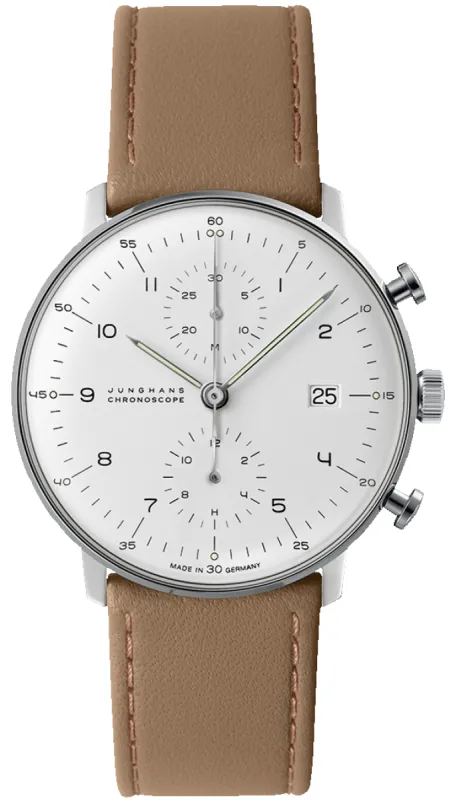 Junghans Max Bill Chronoscope Watch made by Jura Watches