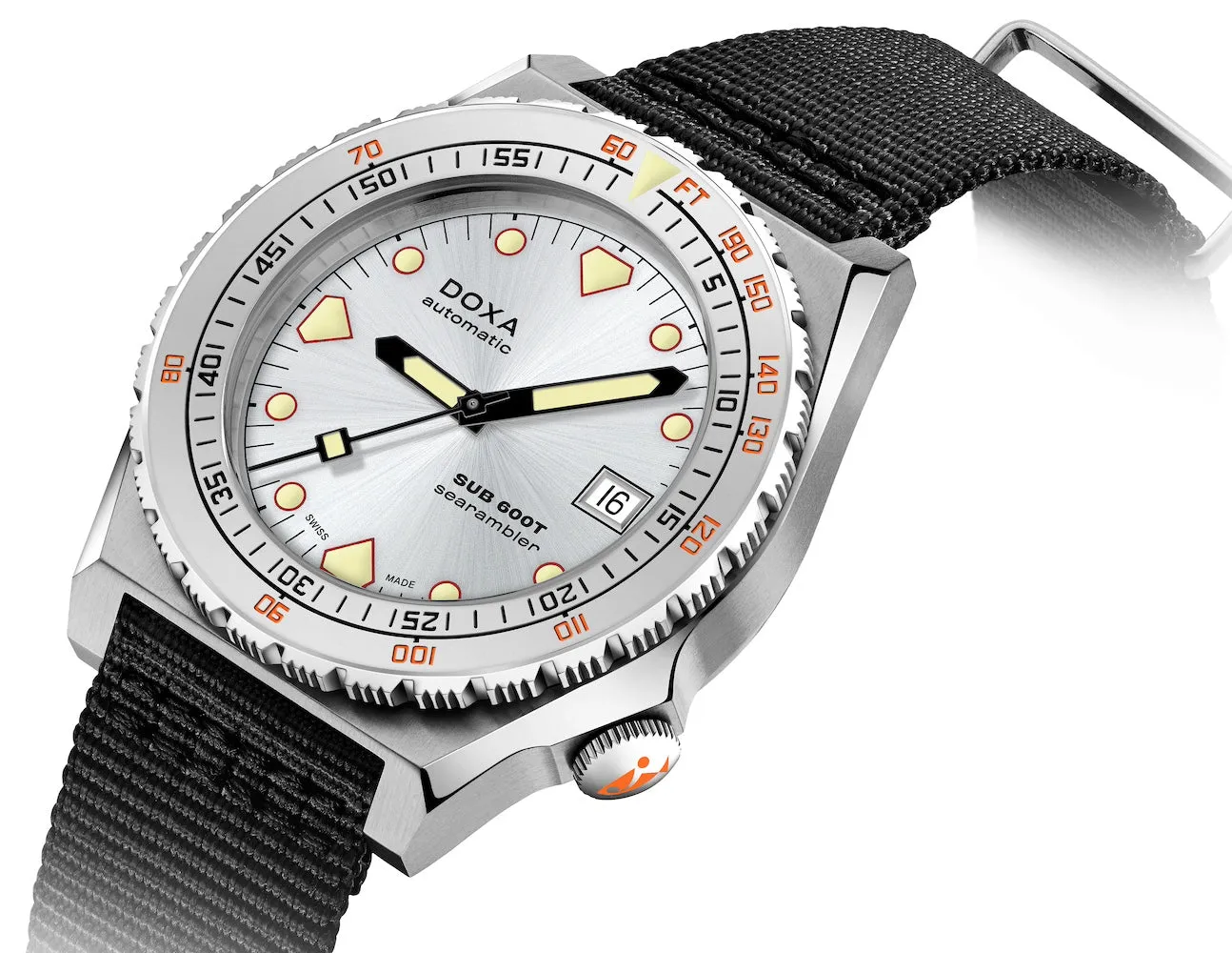 Doxa SUB 600T Searambler Nato Watch sold by Jura Watches product image thumbnail 2