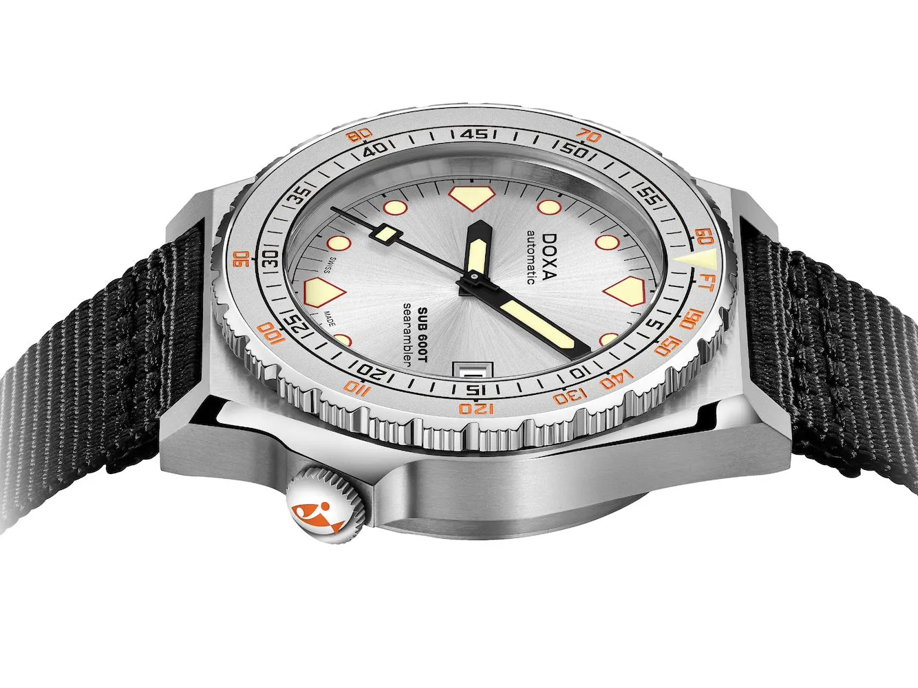 Doxa SUB 600T Searambler Nato Watch sold by Jura Watches product image thumbnail 3