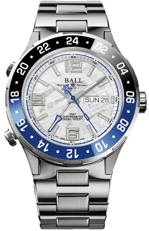 Ball Watch Company Roadmaster Marine GMT Meteorite Limited Edition sold by Jura Watches