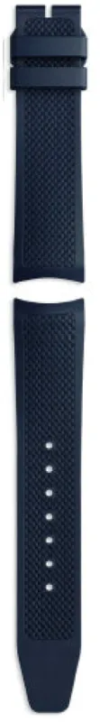 IWC Strap Rubber Portugieser Chrono 20/18mm Blue sold by Jura Watches