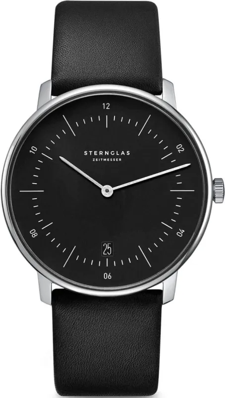 Sternglas Naos Quartz Leather Watch sold by Jura Watches