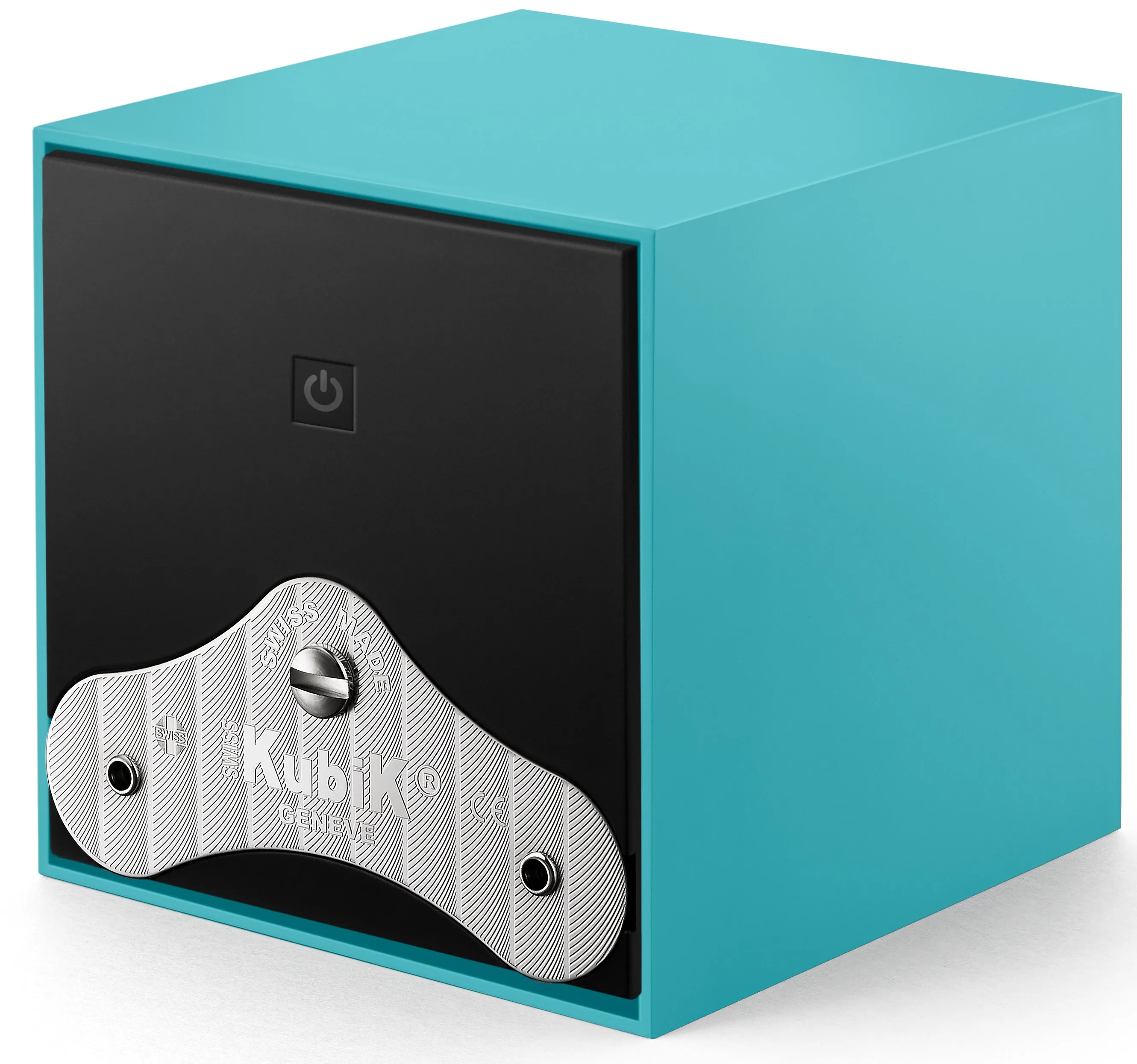 Swiss Kubik Watch Winder Single Startbox Aqua Blue sold by Jura Watches product image thumbnail 3
