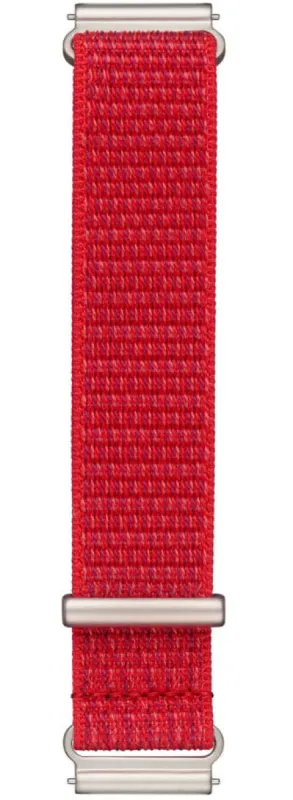 Louis Erard Strap Nylon Red Microblasted Grade 2 Titanium 22.70mm sold by Jura Watches