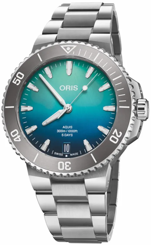 Oris Aquis Great Barrier Reef Calibre 400 Limited Edition IV Watch sold by Jura Watches