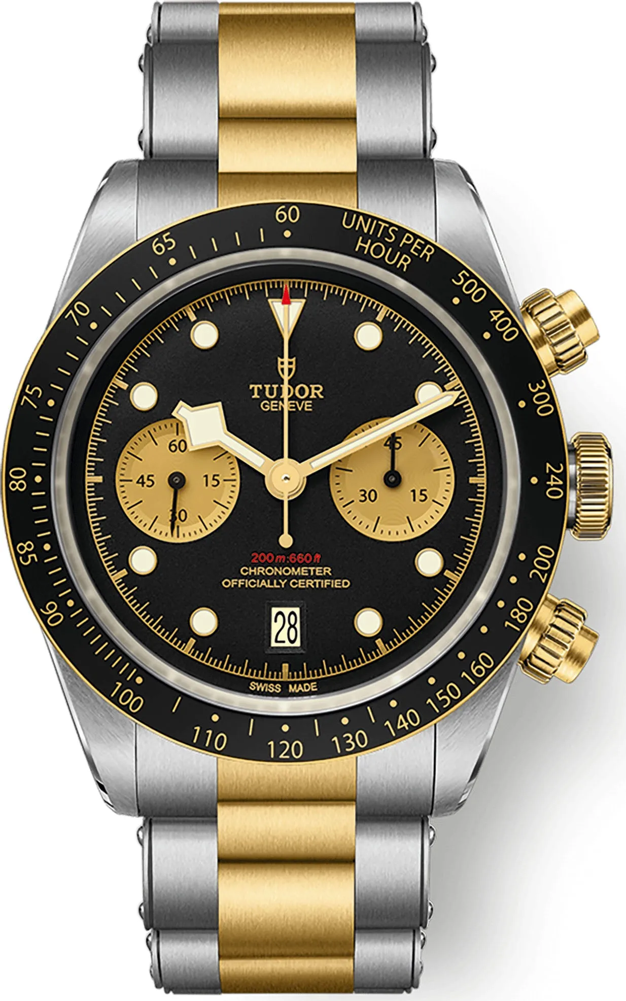 TUDOR Black Bay Chrono S&G Watch sold by Jura Watches