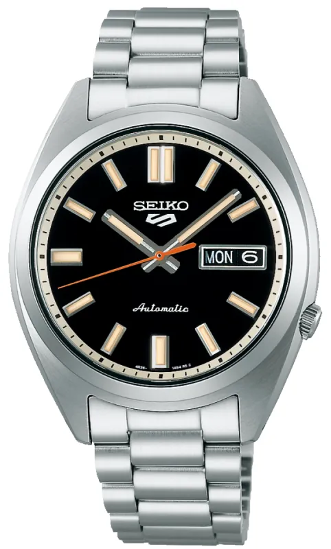 Seiko 5 Sports SNXS Deep Black Wash Classic Sports Watch sold by Jura Watches
