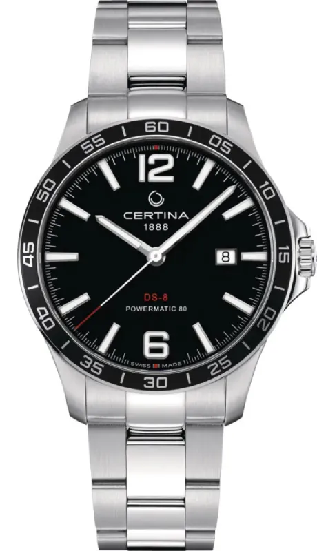Certina DS-8 Powermatic 80 Watch sold by Jura Watches