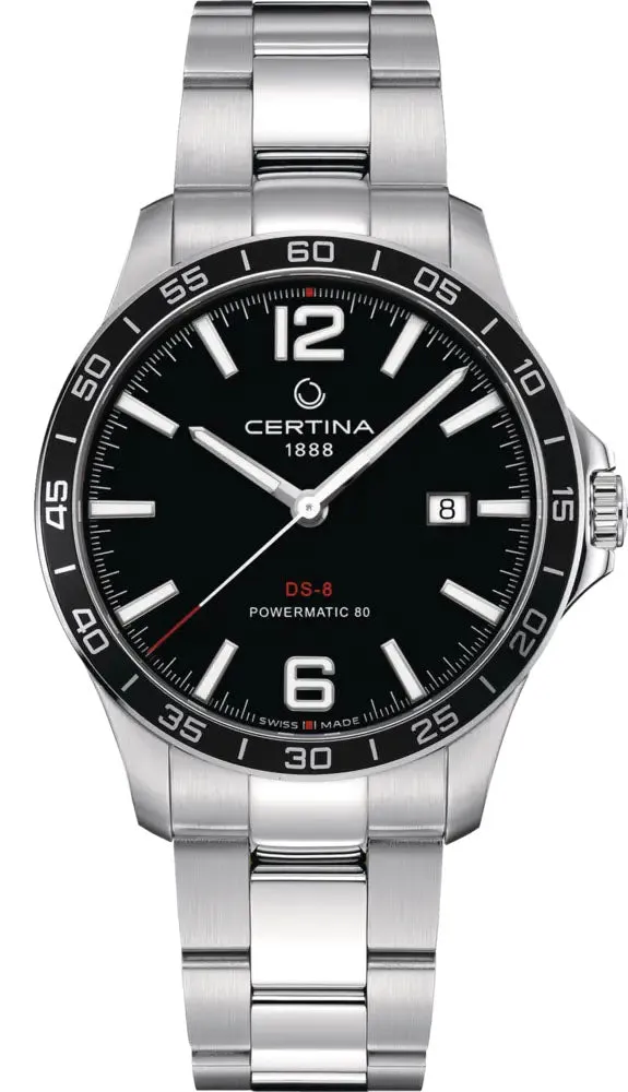Certina DS-8 Powermatic 80 Watch sold by Jura Watches