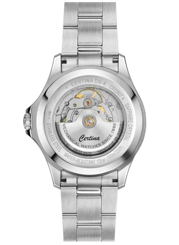 Certina DS-8 Powermatic 80 Watch sold by Jura Watches product image thumbnail 2
