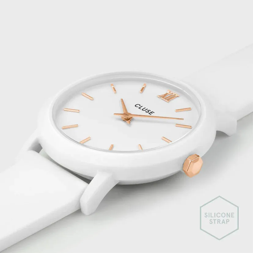 Cluse Minuit Nylon White Rose Gold D sold by Jura Watches product image thumbnail 2