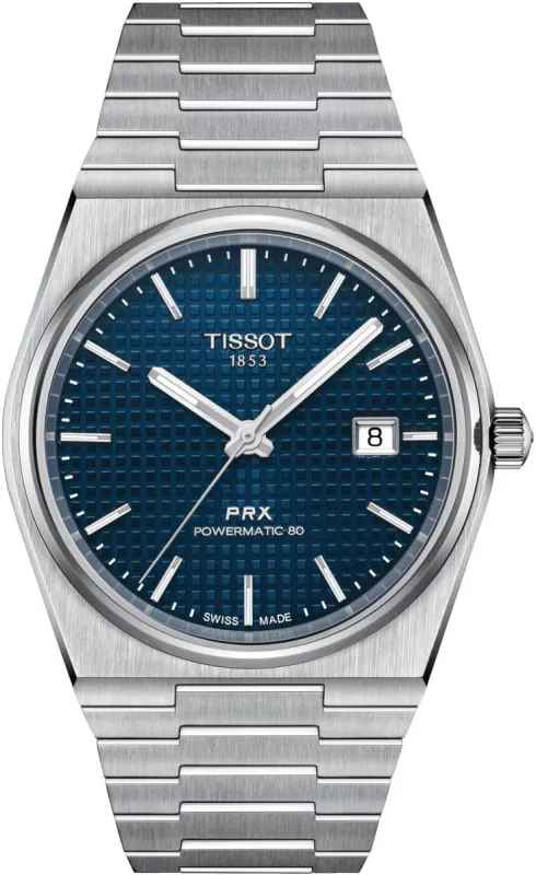 Tissot Watch PRX Powermatic 80 sold by Jura Watches