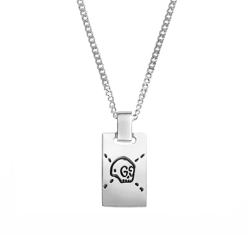 Gucci Ghost Sterling Silver Necklace sold by Jura Watches