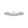 18ct White Gold 0.27ct Diamond Channel Set Wedding Half Eternity Ring D sold by Jura Watches
