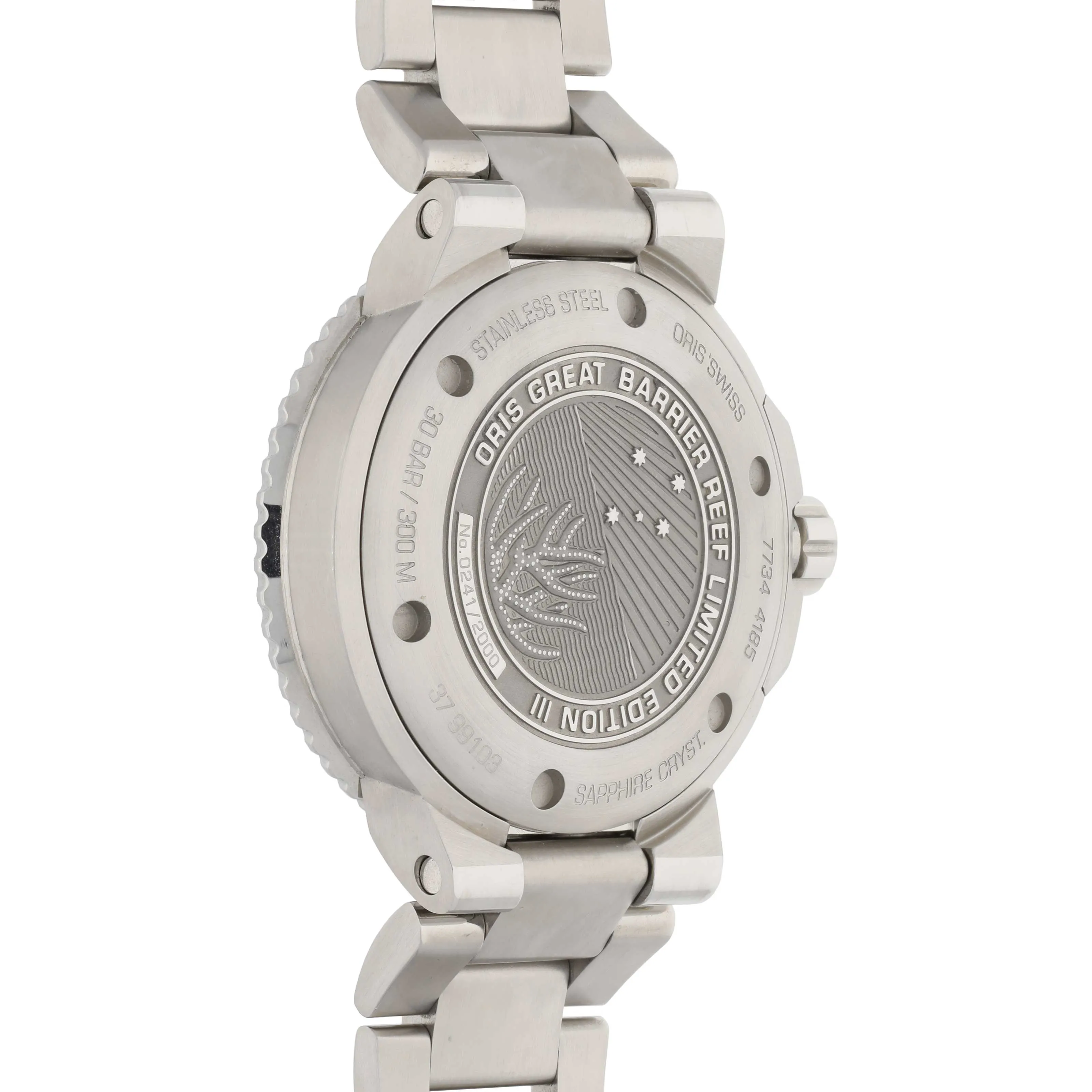 Pre-Owned Oris Aquis Great Barrier Reef III Limited Edition Mens Watch sold by Jura Watches product image thumbnail 3