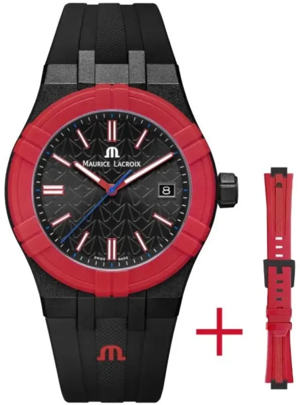 Maurice Lacroix Watch Aikon #tide Mahindra made by Jura Watches