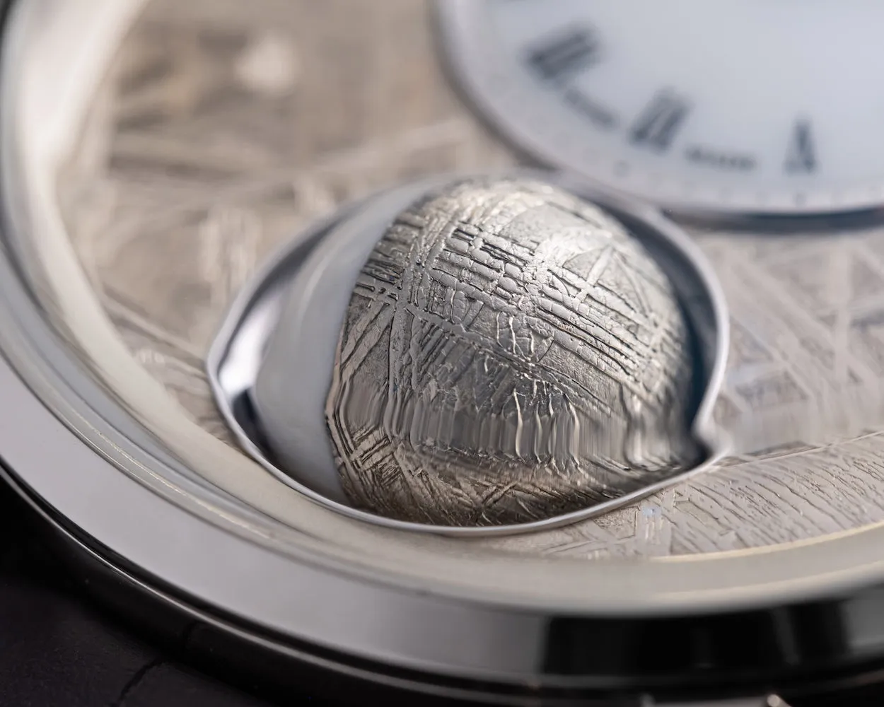 Arnold & Son Luna Magna Platinum Meteorite Limited Edition Watch sold by Jura Watches product image thumbnail 5