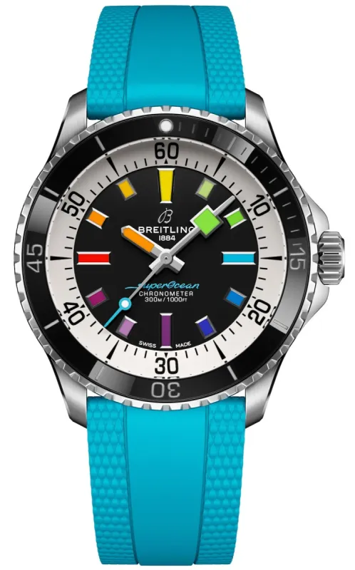 Breitling Superocean Automatic 42 Rainbow Watch made by Breitling