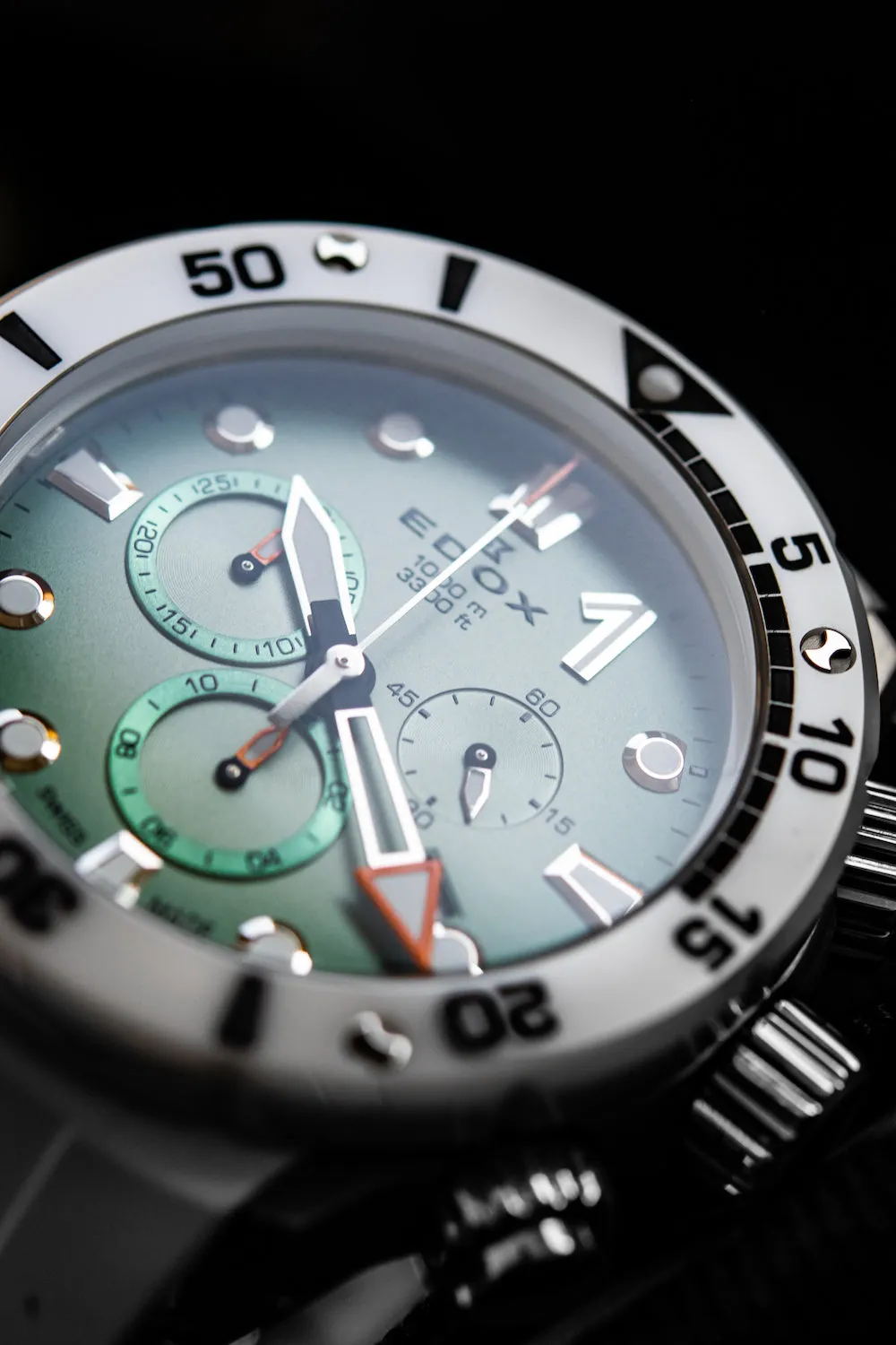 Edox CO-1 Chrono Quartz Titanium Watch sold by Jura Watches product image thumbnail 5