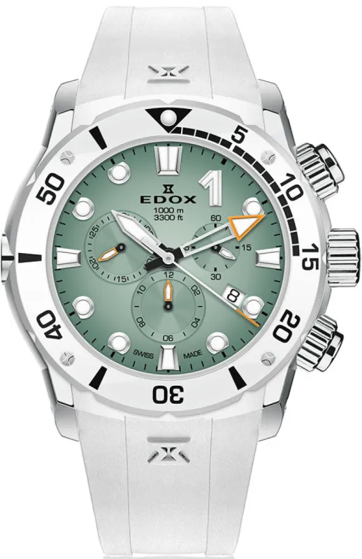 Edox CO-1 Chrono Quartz Titanium Watch made by Edox