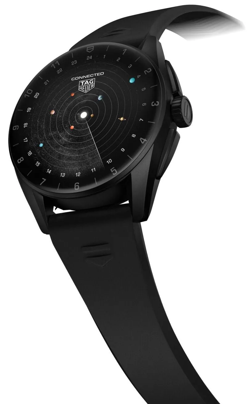 TAG Heuer Watch Connected Calibre E4 Black Titanium sold by Jura Watches product image thumbnail 3