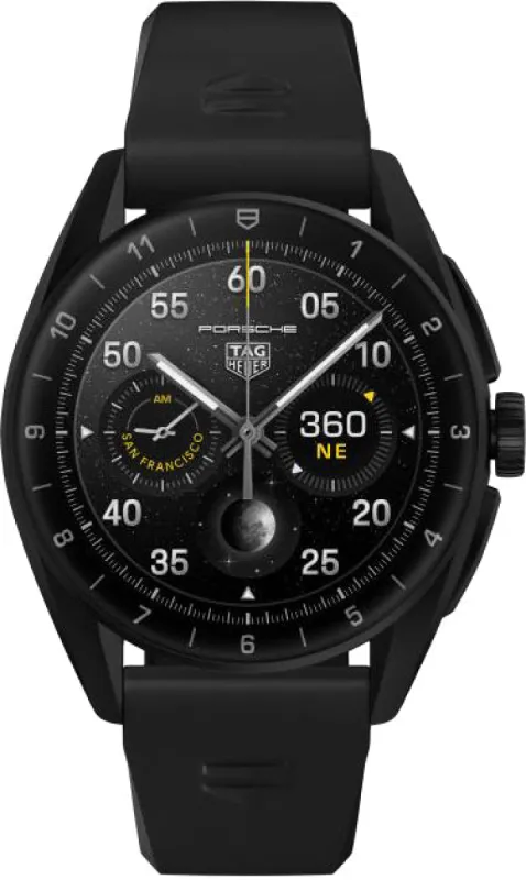 TAG Heuer Watch Connected Calibre E4 Black Titanium made by Jura Watches