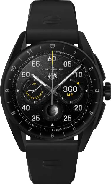 TAG Heuer Watch Connected Calibre E4 Black Titanium sold by Jura Watches