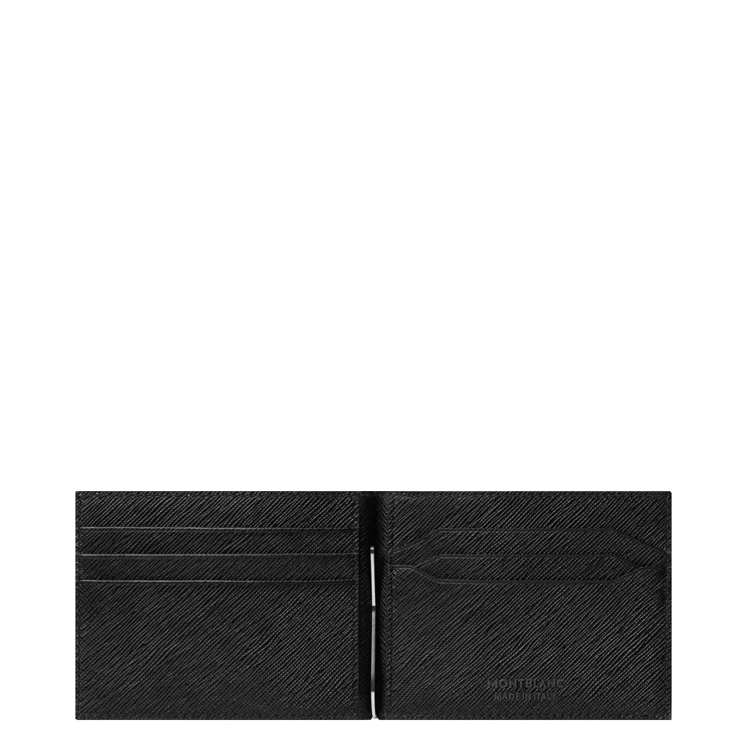 Montblanc Sartorial Wallet 6cc with Money Clip Black sold by Jura Watches product image thumbnail 3