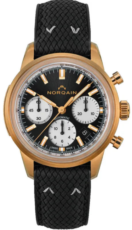 Norqain Watch Freedom 60 Chrono Bronze Limited Edition made by Jura Watches