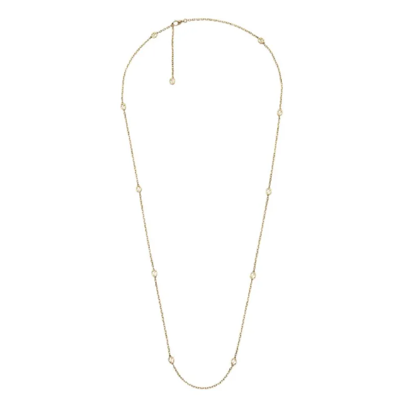 Gucci Interlocking Motif 18ct Yellow Gold Necklace D sold by Jura Watches