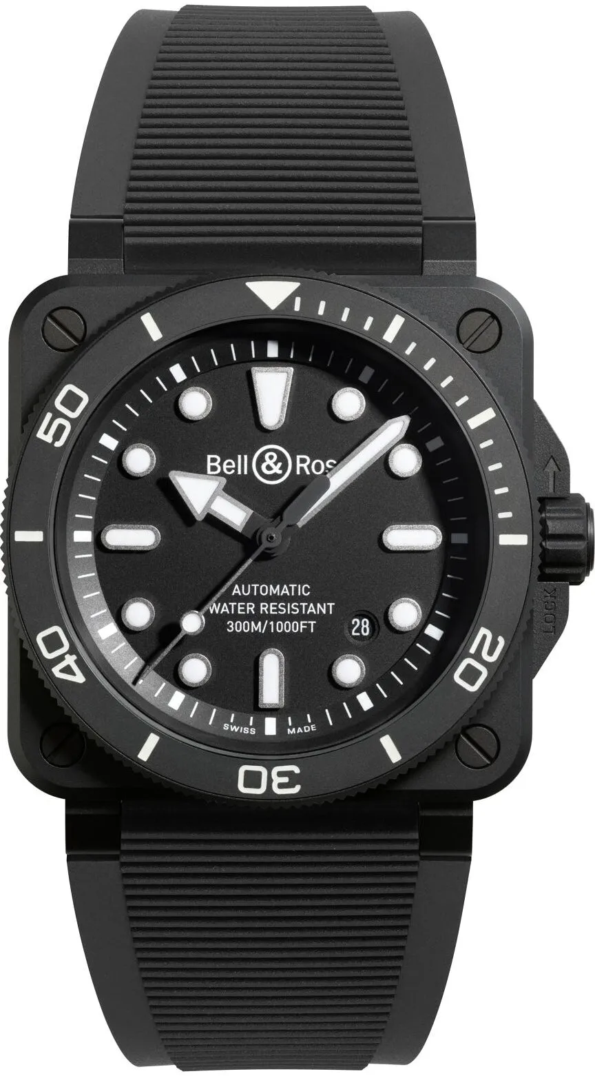 Bell & Ross BR 03 Diver Black Matt Watch sold by Jura Watches