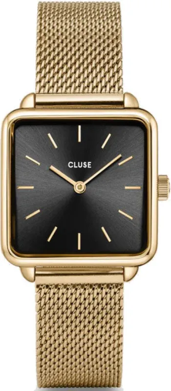 Cluse La Tetragone Mesh Black made by Jura Watches