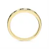 18ct Yellow Gold 0.36ct Sapphire Diamond Half Eternity Ring sold by Jura Watches