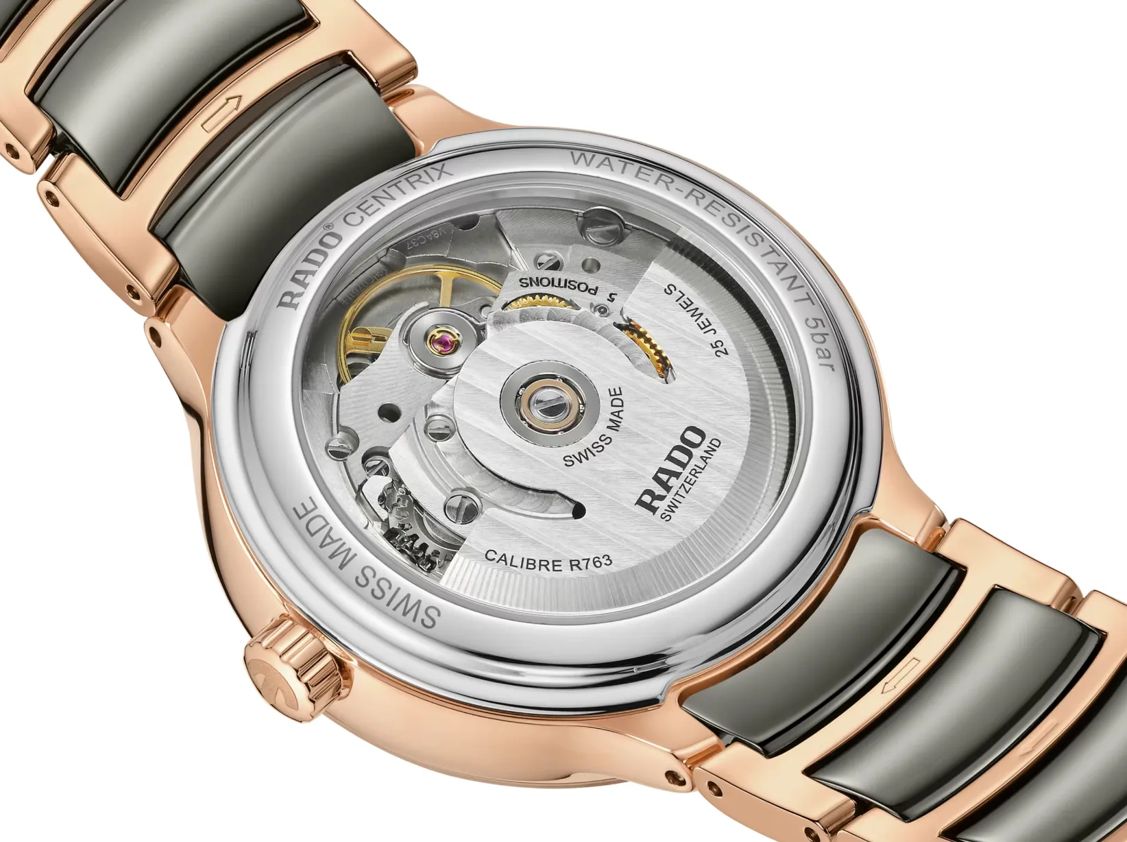 Rado Watch Centrix Automatic Diamonds Ladies sold by Jura Watches product image thumbnail 2