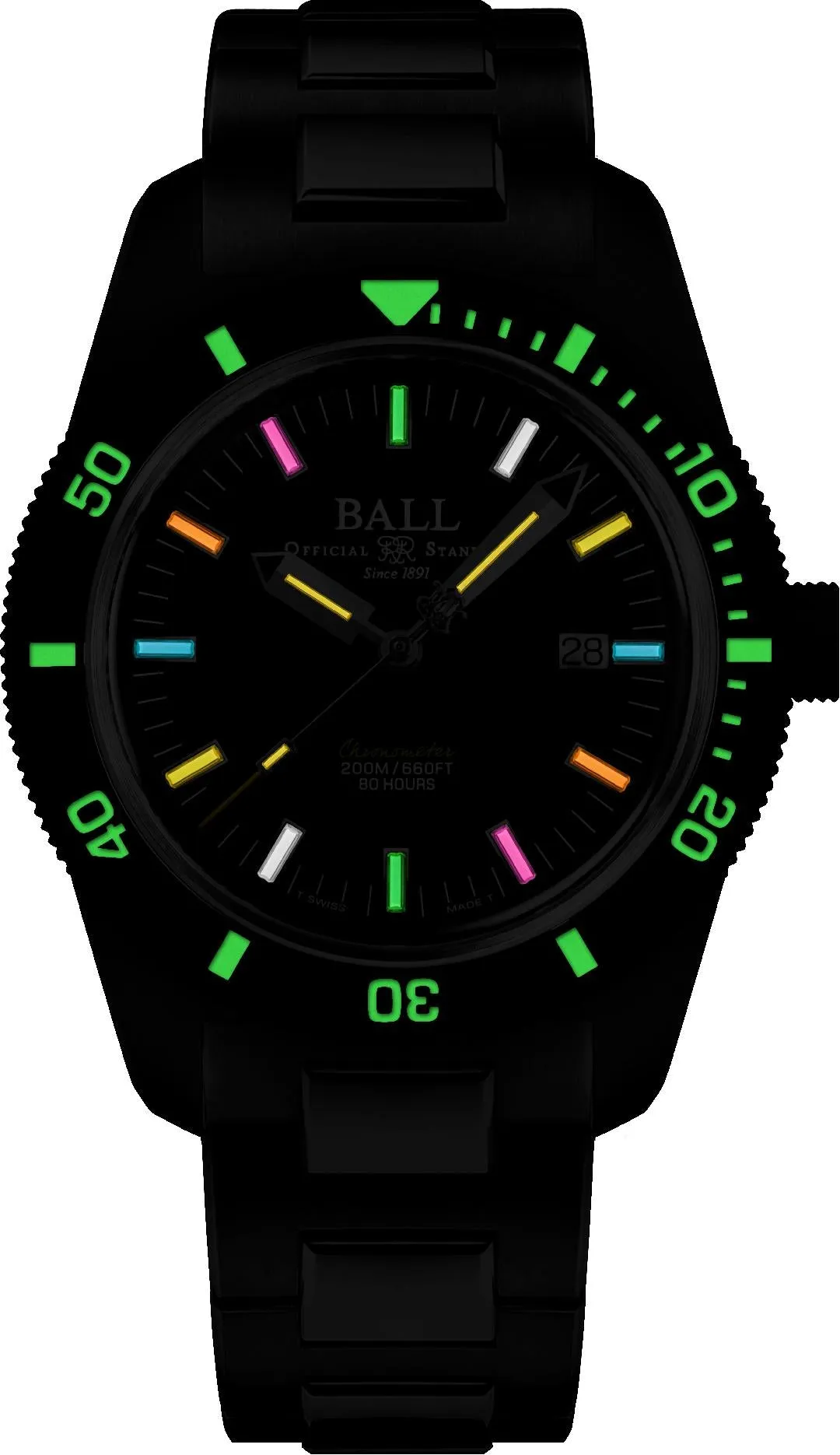 Ball Watch Company Engineer II Skindiver Heritage Manufacture Chronometer Watch sold by Jura Watches product image thumbnail 2