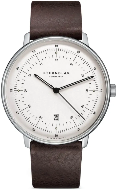 Sternglas Hamburg Quartz Leather Watch sold by Jura Watches