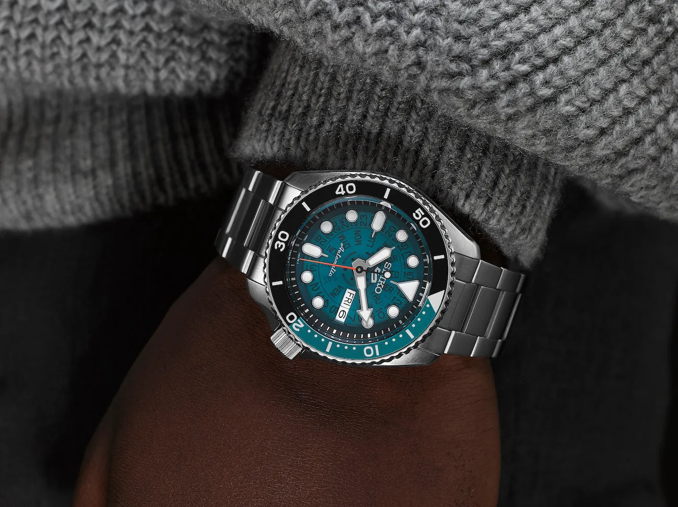 Seiko 5 Sports Skeleton Dial Watch sold by Jura Watches product image thumbnail 2