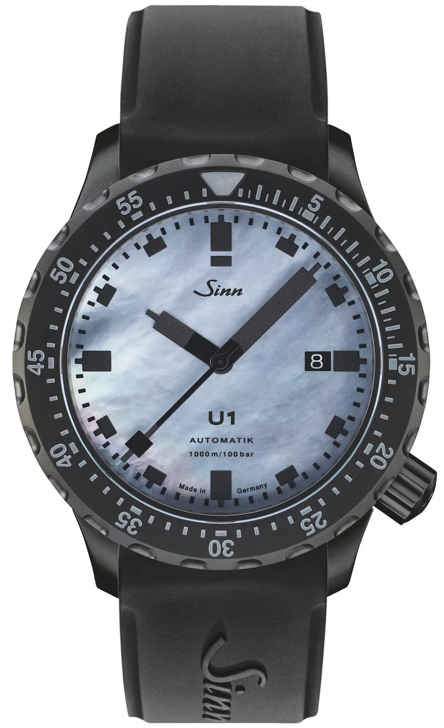 Sinn Watch U1 S Perlmutt S Silicone Limited Edition sold by Jura Watches