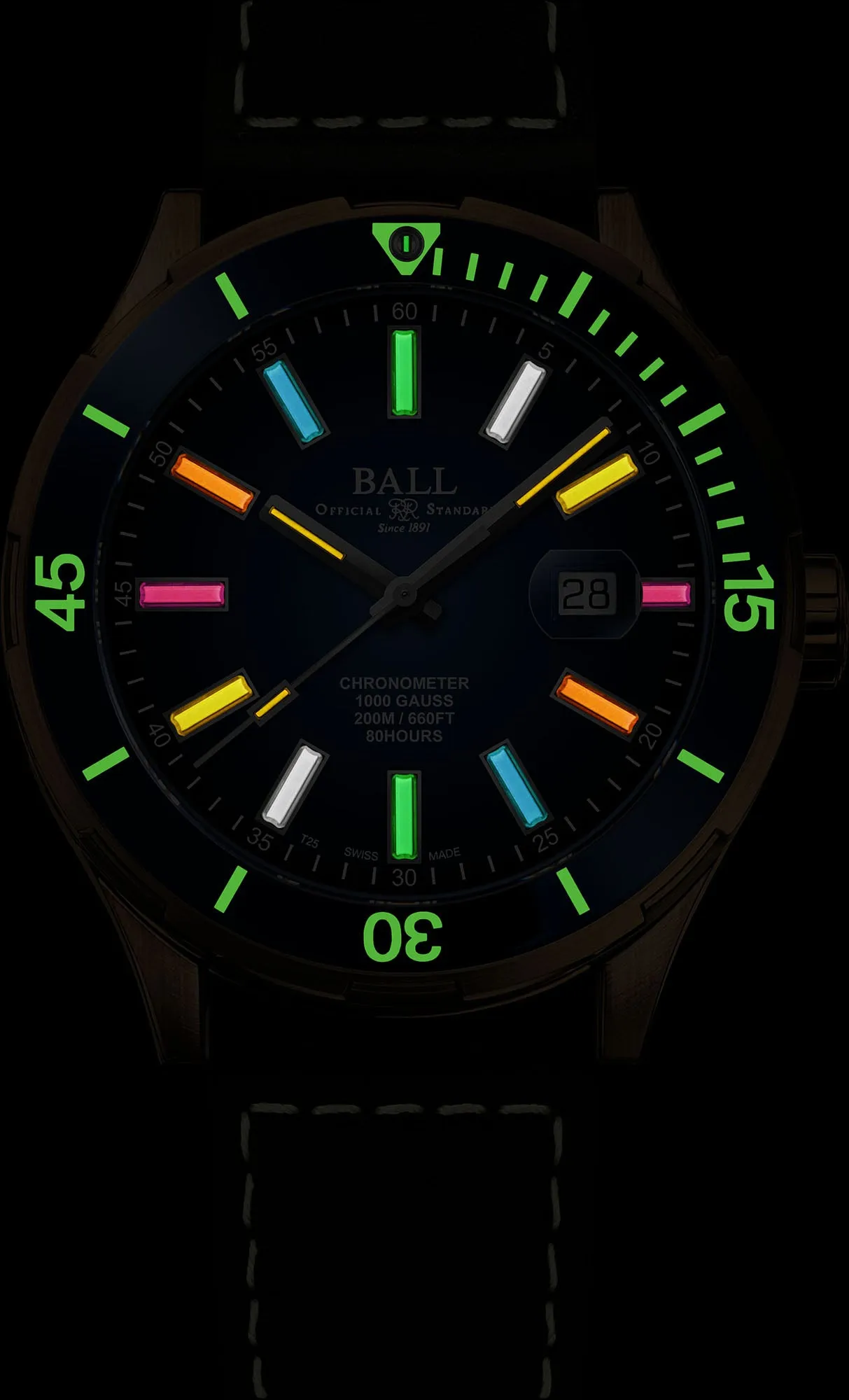 Ball Watch Company Roadmaster M Marvelight Limited Edition Bronze sold by Jura Watches product image thumbnail 2