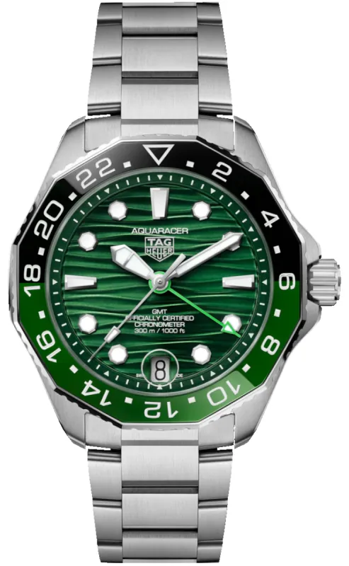 TAG Heuer Aquaracer Professional 300 GMT Bracelet Watch sold by Jura Watches