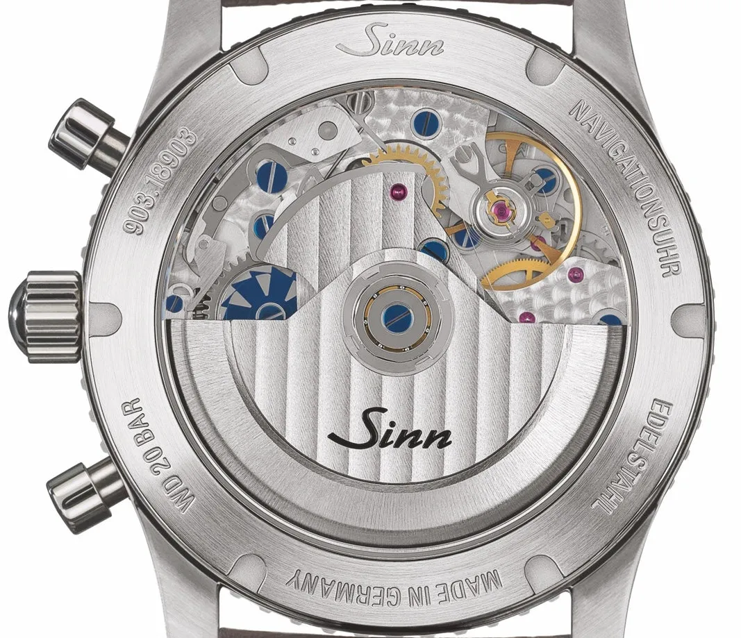 Sinn 903 St BE II Navigation Chronograph Bracelet Watch sold by Jura Watches product image thumbnail 2