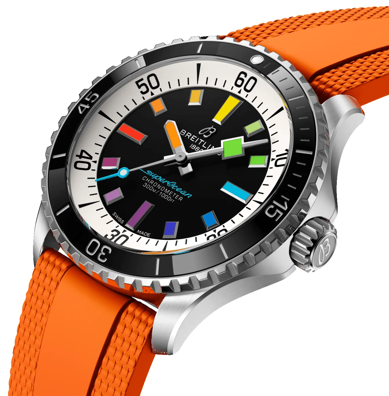 Breitling Superocean Automatic 42 Rainbow Watch sold by Jura Watches product image thumbnail 4