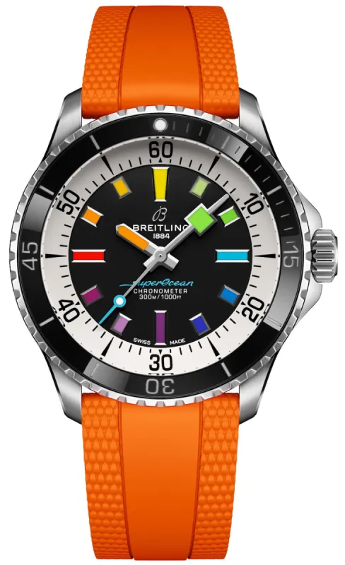 Breitling Superocean Automatic 42 Rainbow Watch made by Breitling